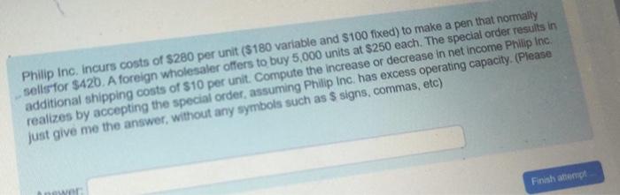 Please answer with detailed calculations and good formatting and make sure the