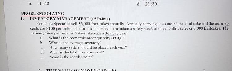 Can you provide a solution and explanation for every question? thank you.this