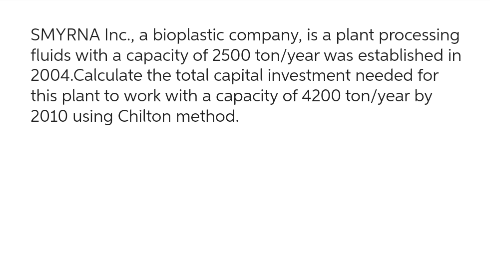 Provide the correct Answer with correct Calculation, don't use chatgpt/AI bot I