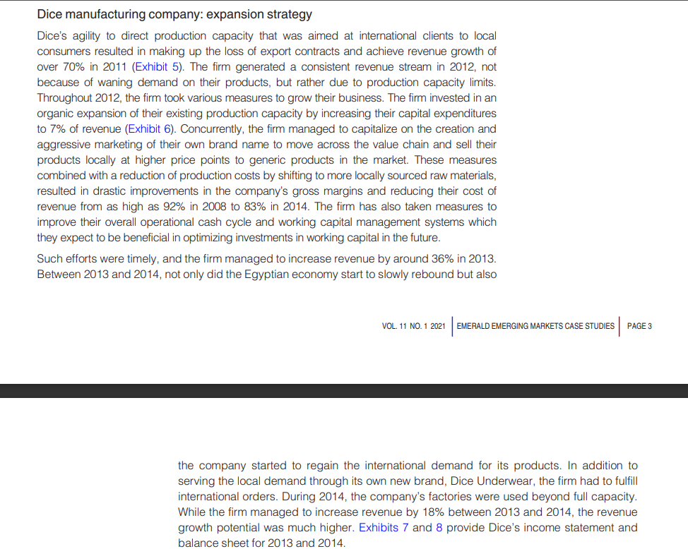 Mr Nagy Toma, CEO of Dice Manufacturing Company, was sitting in his