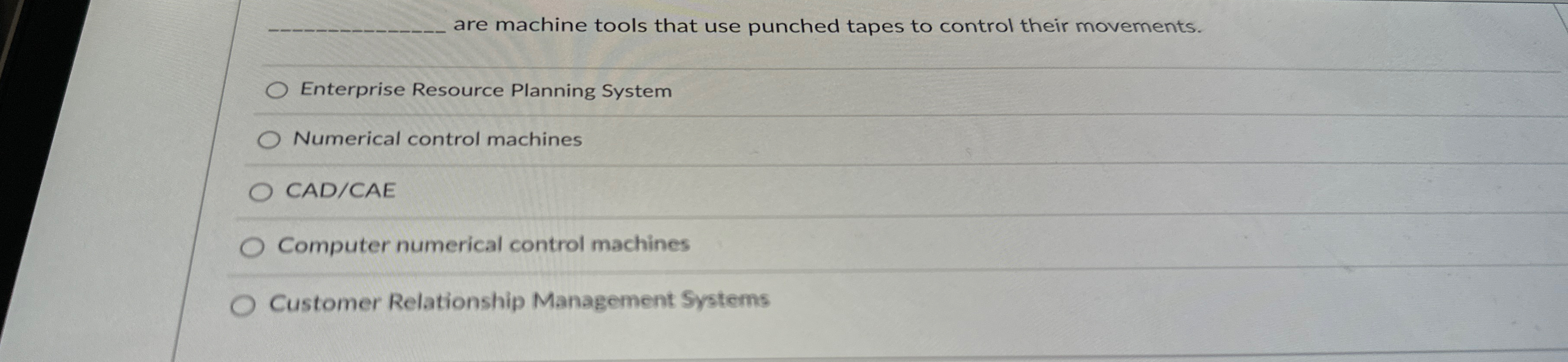  are machine tools that use punched tapes to control their movements.