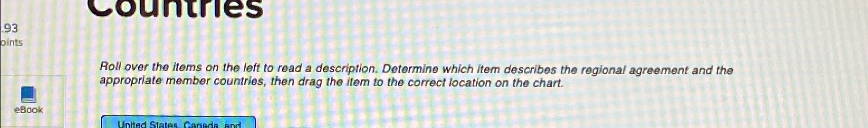  Roll over the items on the left to read a description.