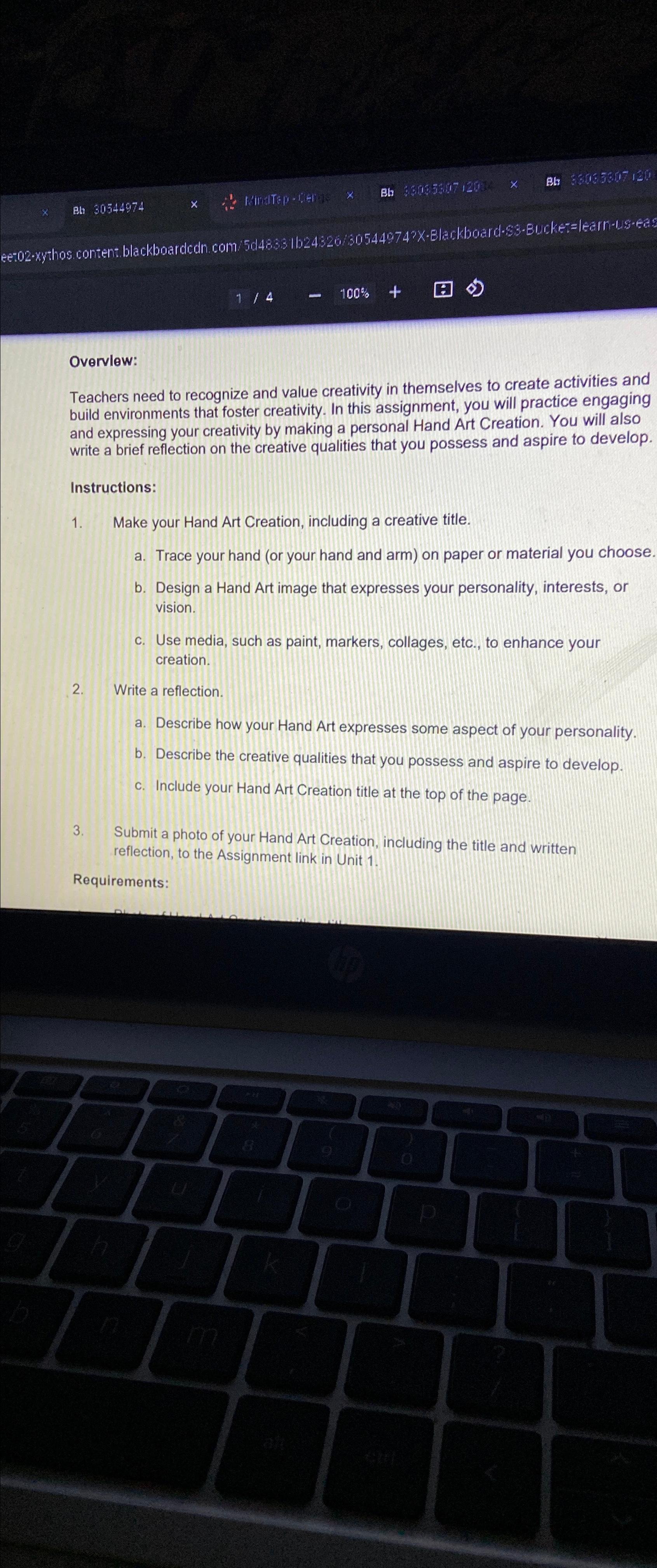  14 100% d) Overview: Teachers need to recognize and value creativity