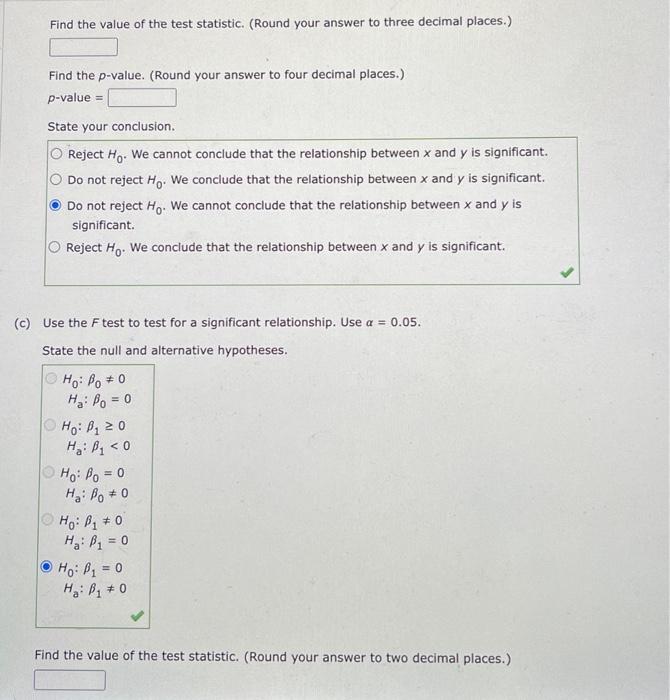 question. Consider the data. (a) What is the value of the standard