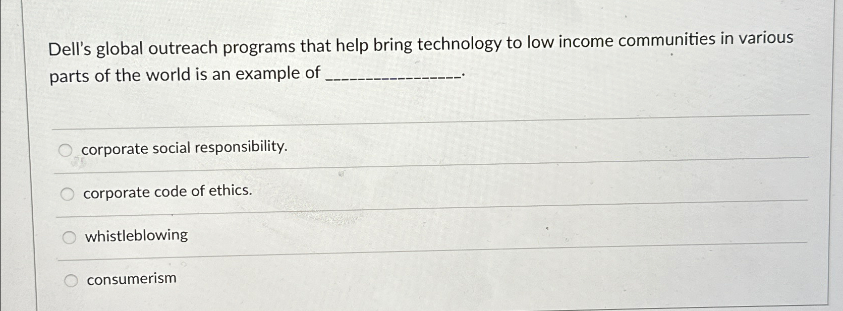  Dell's global outreach programs that help bring technology to low income