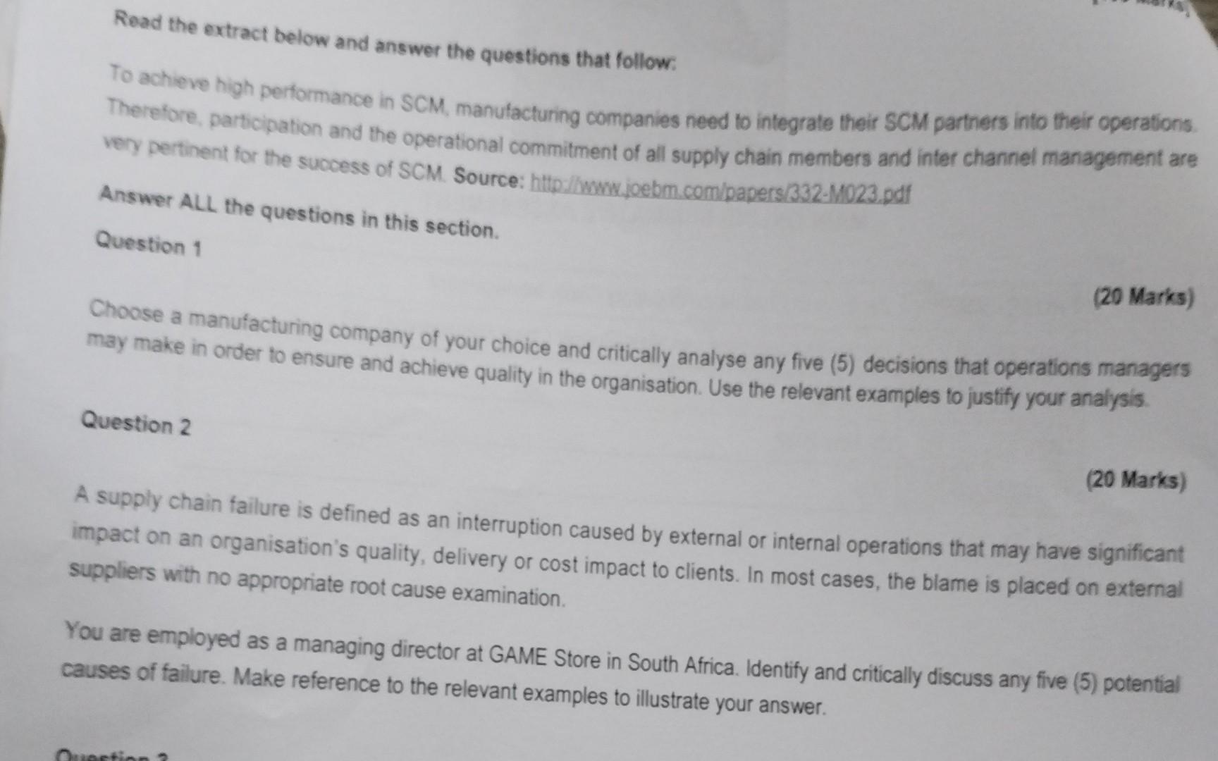  Please help with question 1and 2 To achieve high performance in