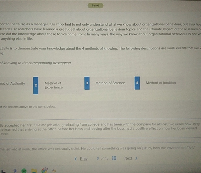  Dortant because as a manager, it is important to not only