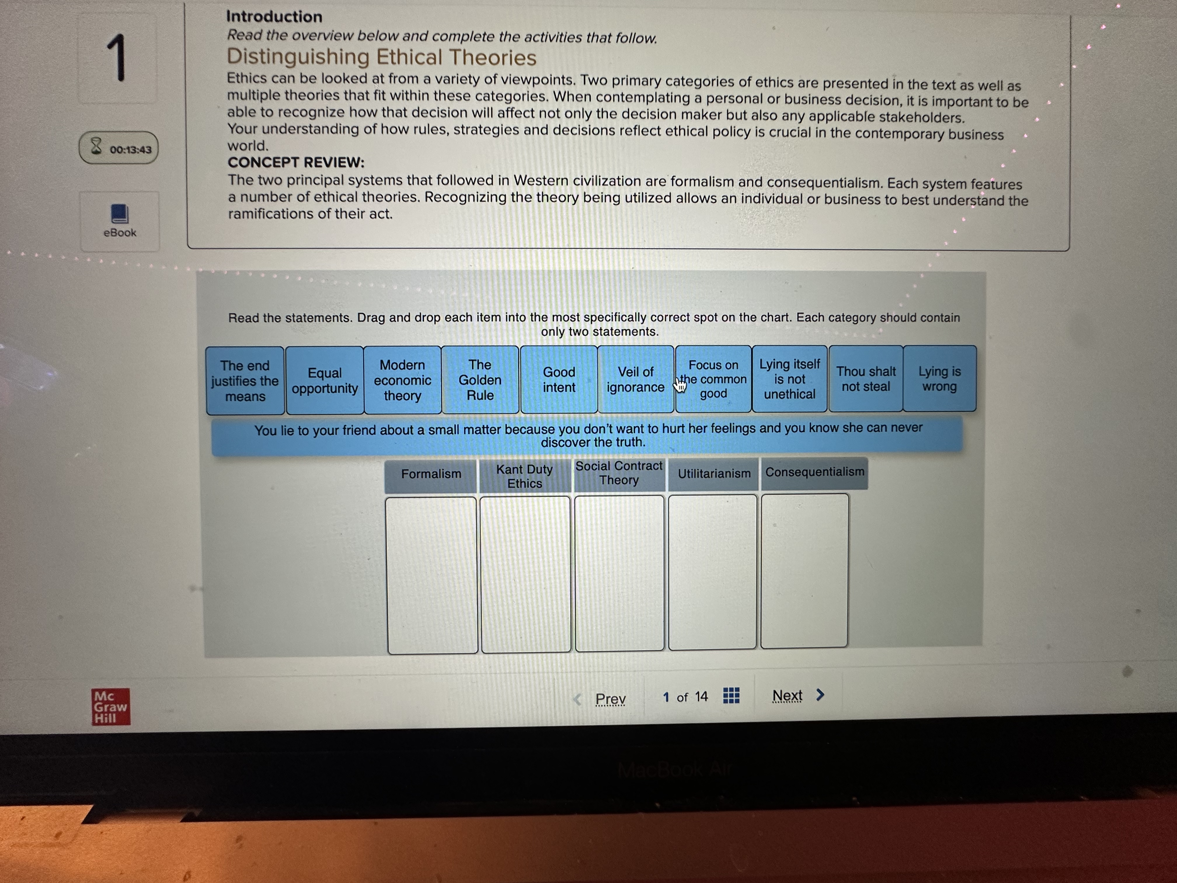  1 Introduction Read the overview below and complete the activities that