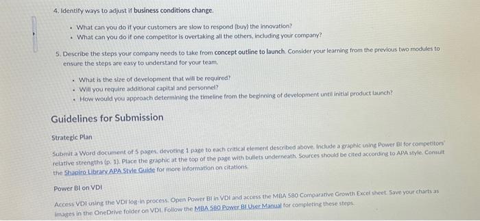 marketplace, Scenario You work as a middle manager for one of the