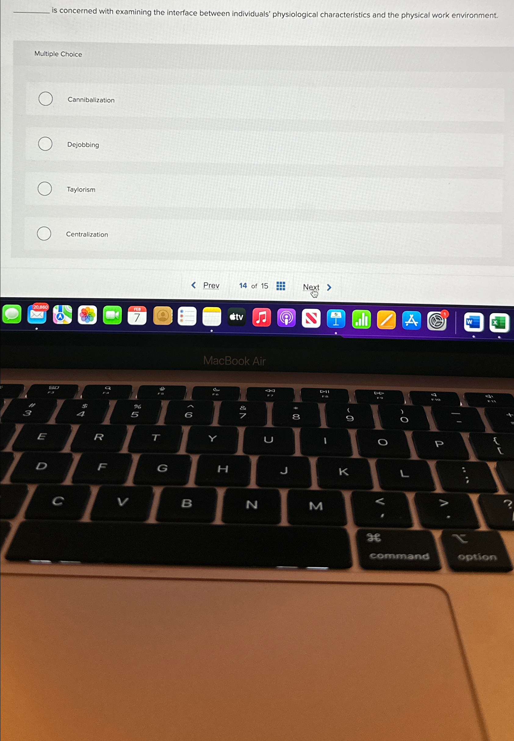  is concerned with examining the interface between individuals' physiological characteristics and
