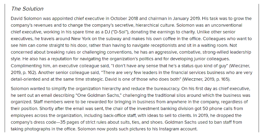 and digest the case study. 2. Highlight the problem/issue/topic and the symptoms