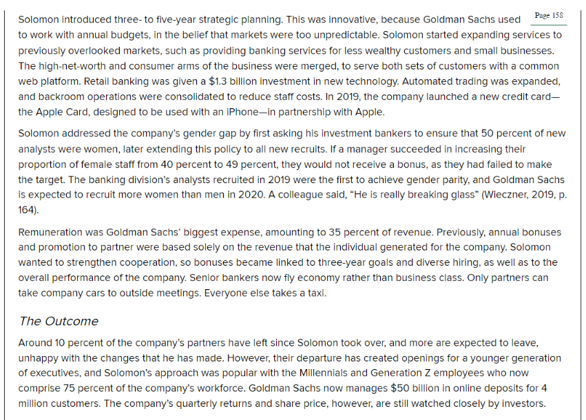 (if any). 3. Relate with organizational culture. 4. Provide your view and