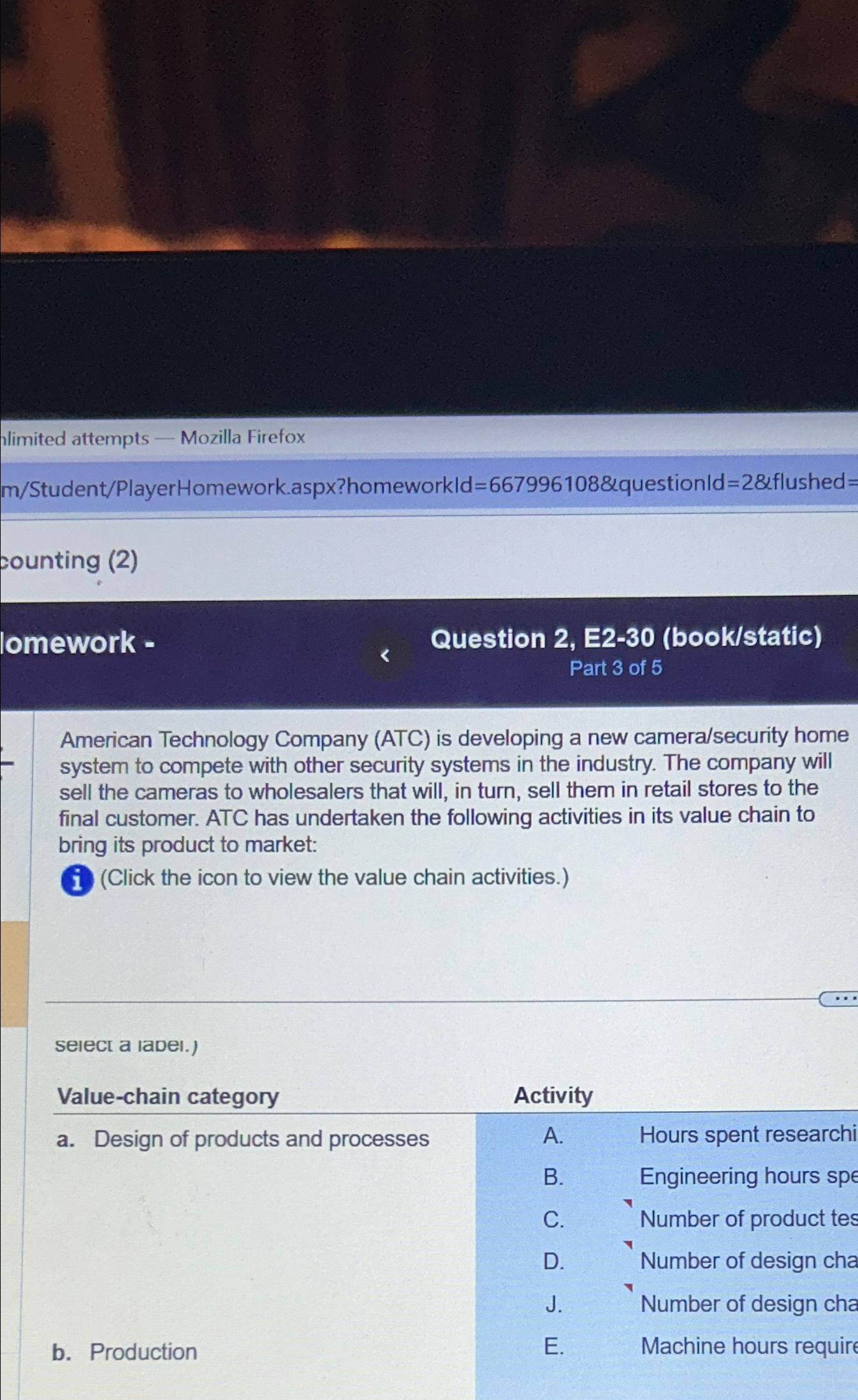  alimited attempts - Mozilla Firefox m/Student/PlayerHomework.aspx?homeworkld=667996108&questionld=2&flushed= counting (2) lomework - Question