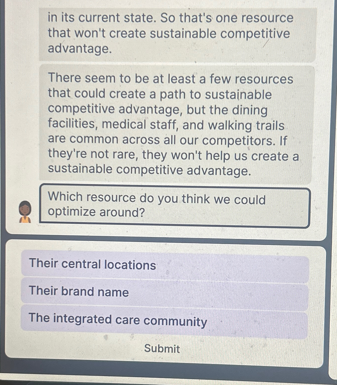  in its current state. So that's one resource that won't create