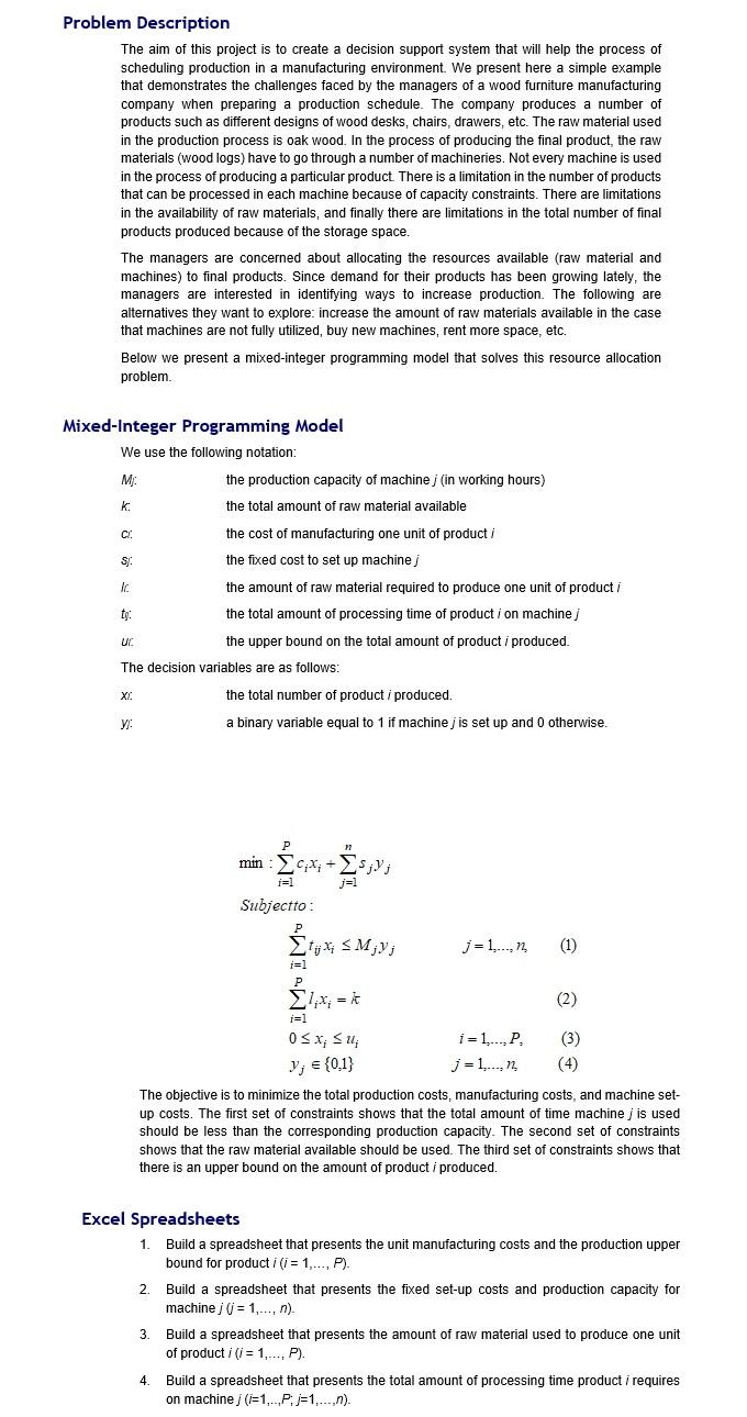  can someone help me find this solution? Problem Description The aim