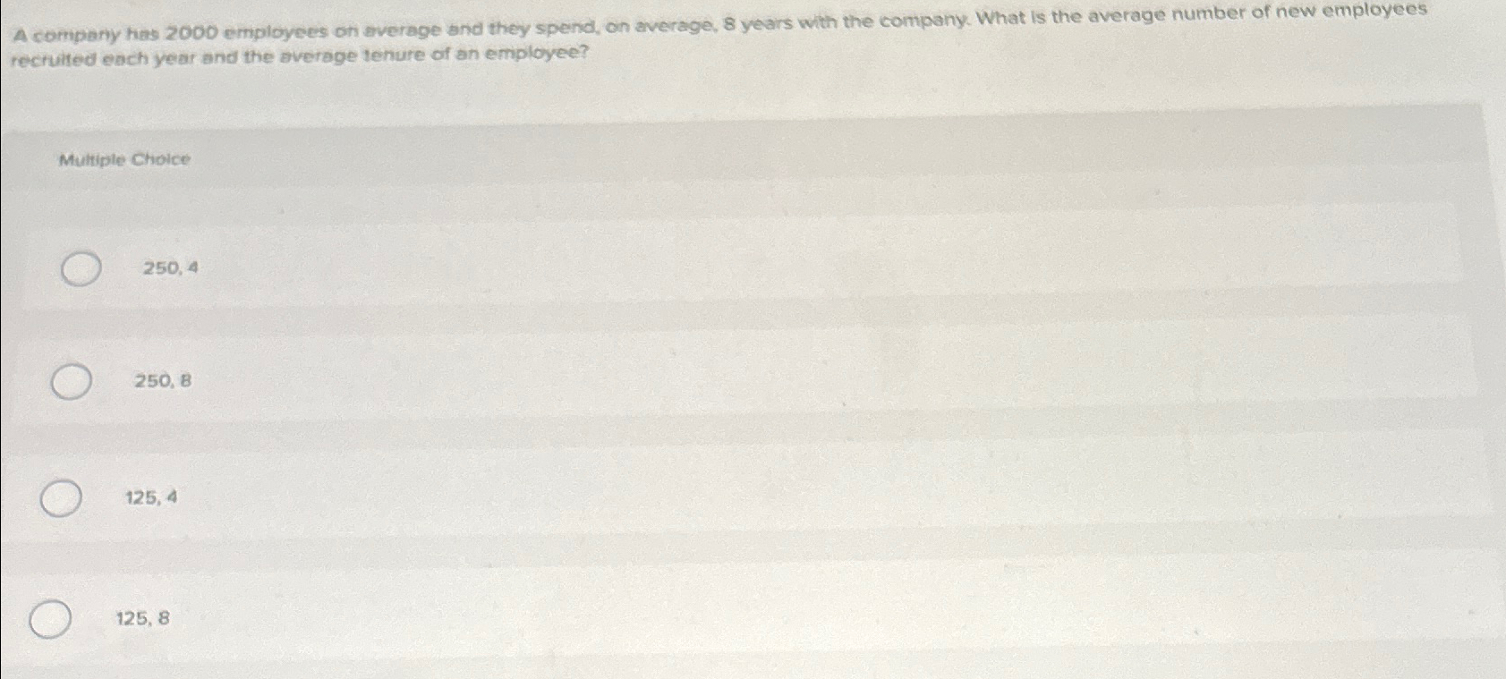  A compary has 2000 employees on average and they spend, on