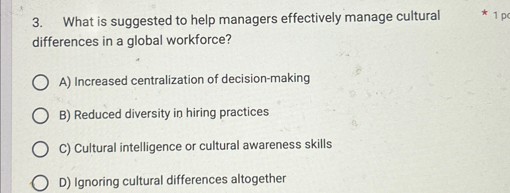  What is suggested to help managers effectively manage cultural differences in