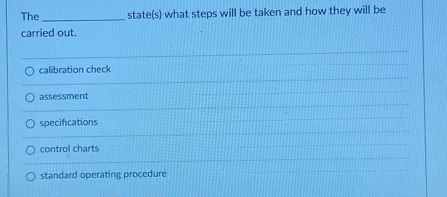  The state(s) what steps will be taken and how they will