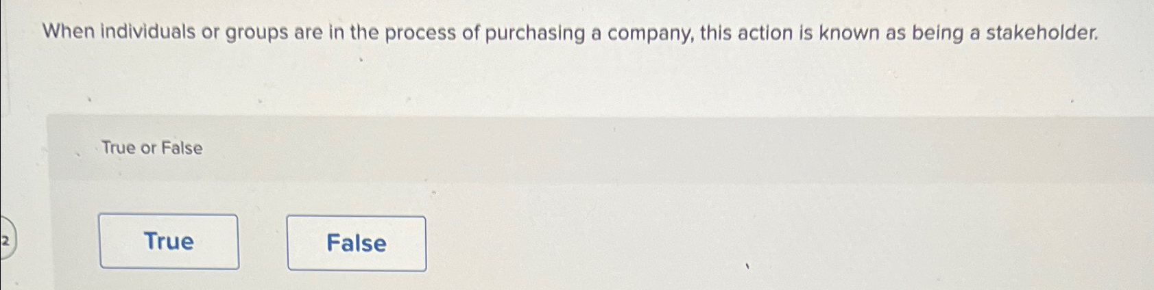  When individuals or groups are in the process of purchasing a