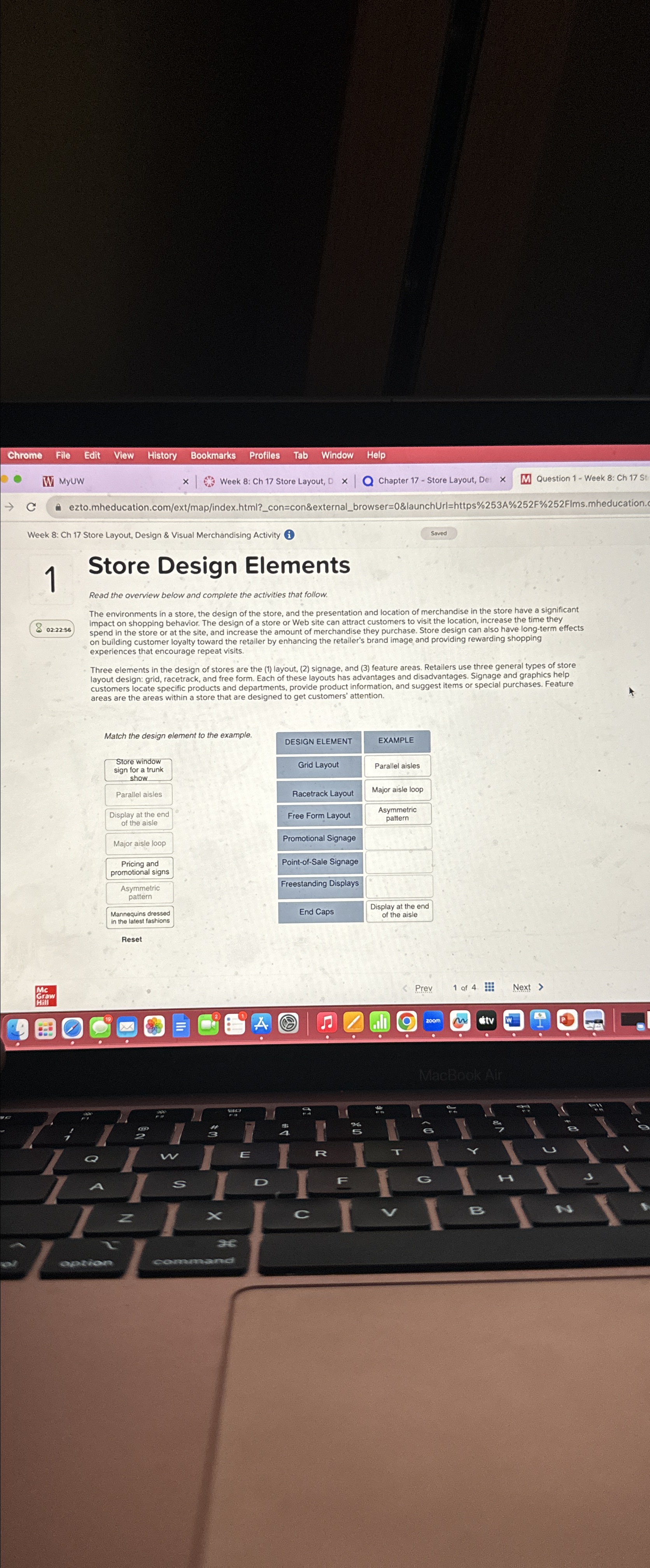  1 802:22:56 802:22:56 on shopping behavior. The design of a store