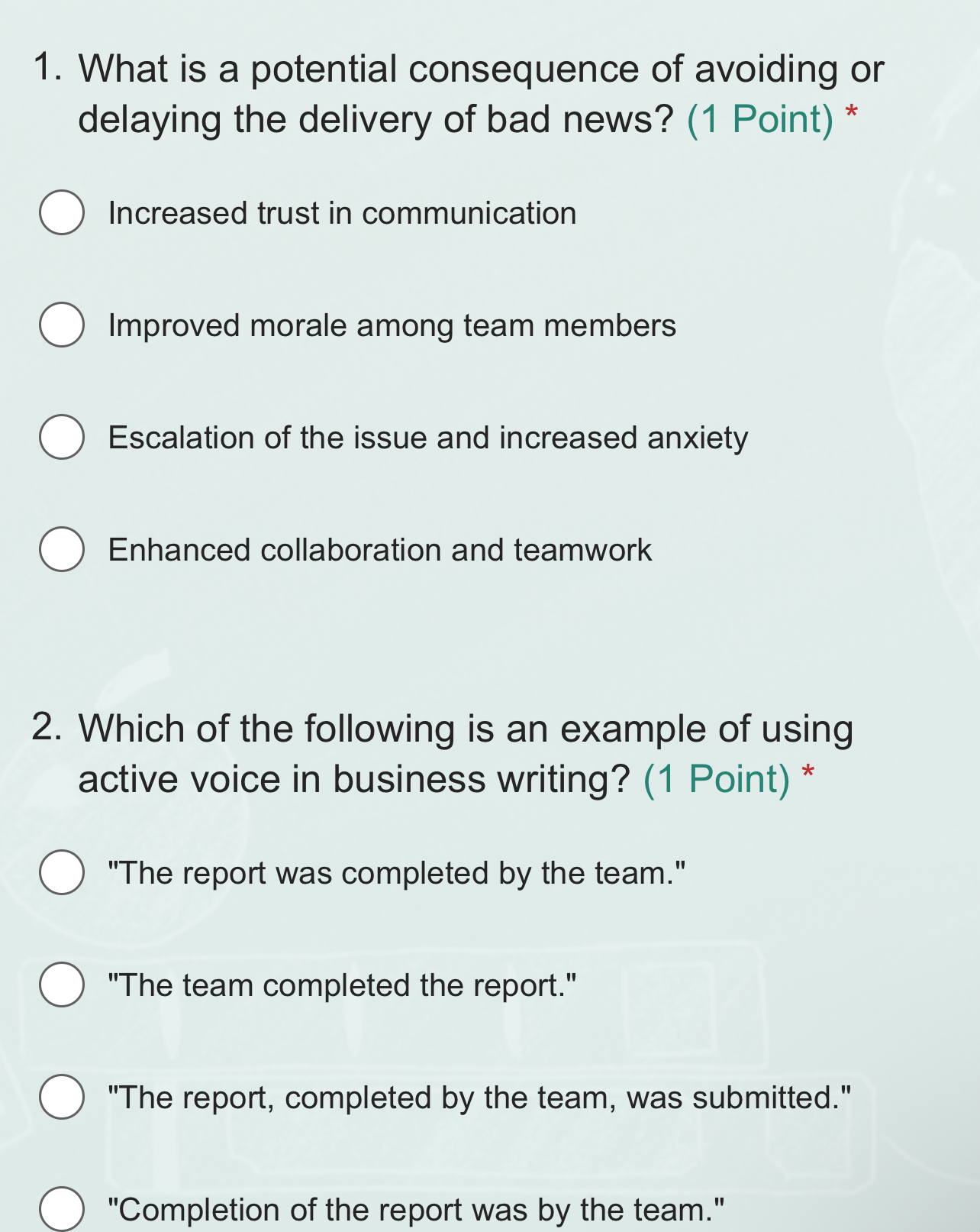  What is a potential consequence of avoiding or delaying the delivery