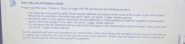 this is an employment law assignment, i need help with question #