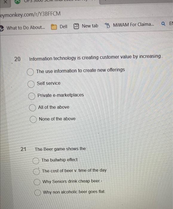 20 20 Information technology is creating customer value by increasing. The use