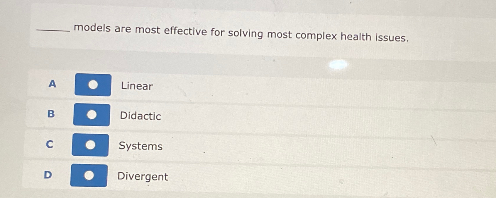  models are most effective for solving most complex health issues. A