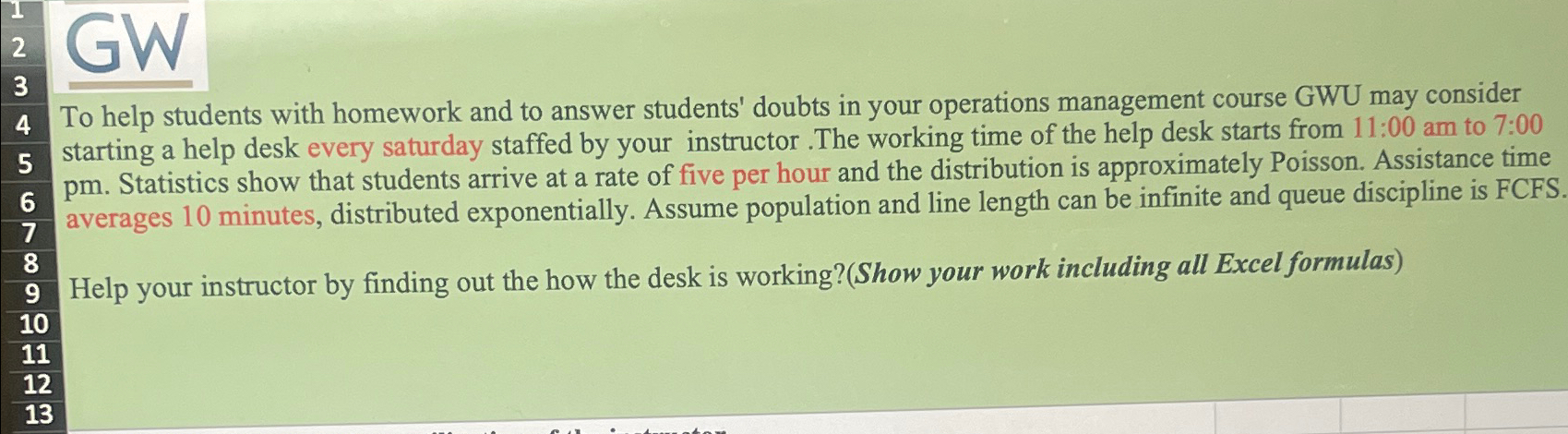  To help students with homework and to answer students' doubts in