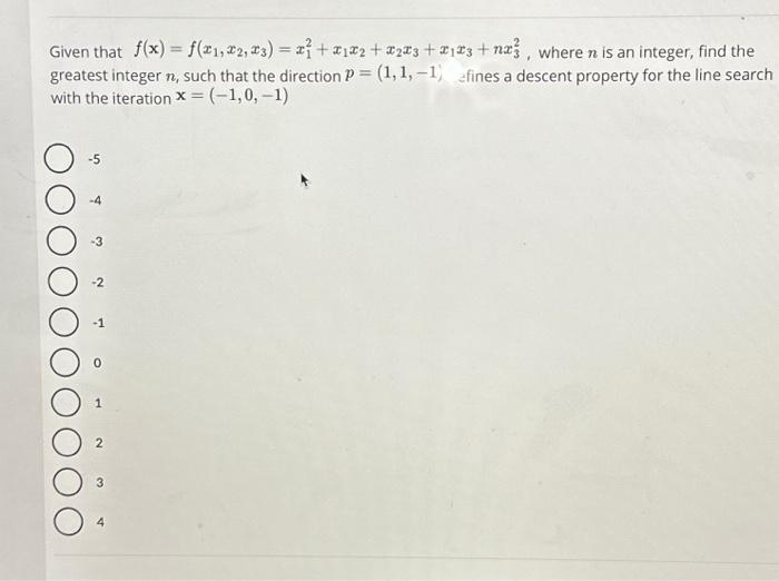  Given that f(x) = f(x1, x2, x3) = x + xx2