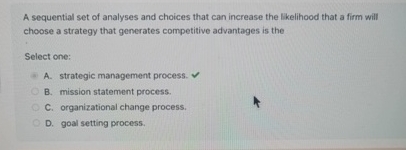  A sequential set of analyses and choices that can increase the
