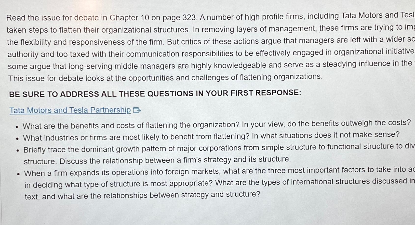  Read the issue for debate in Chapter 10 on page 323.
