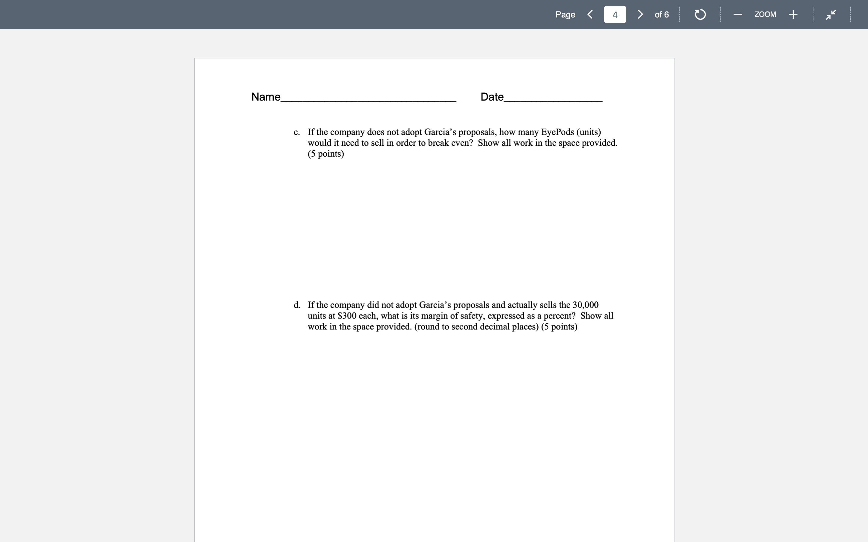 Applehead Technology is a company that purchases a device called the EyePod