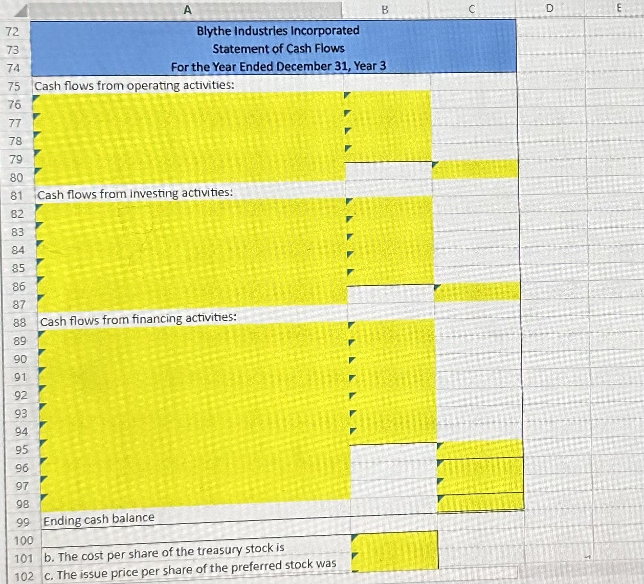 Industries, Incorporated 34 Income Statement 35 For the Year Ended December 31,