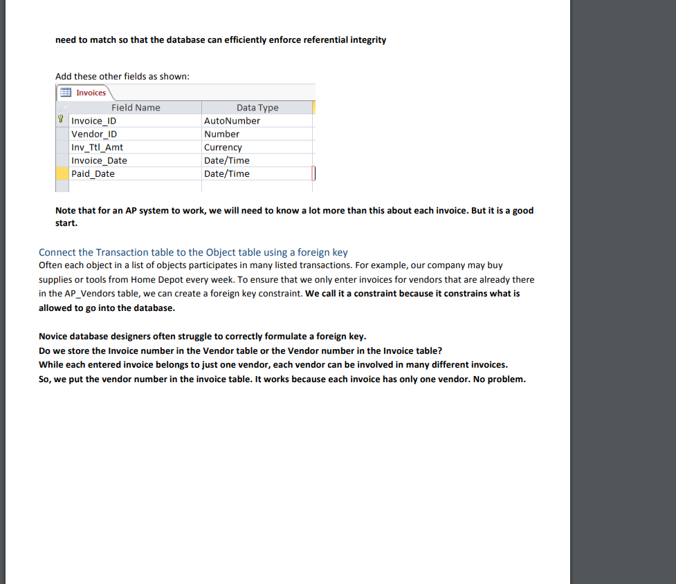 sure that you can access Microsoft Access. This can be through a