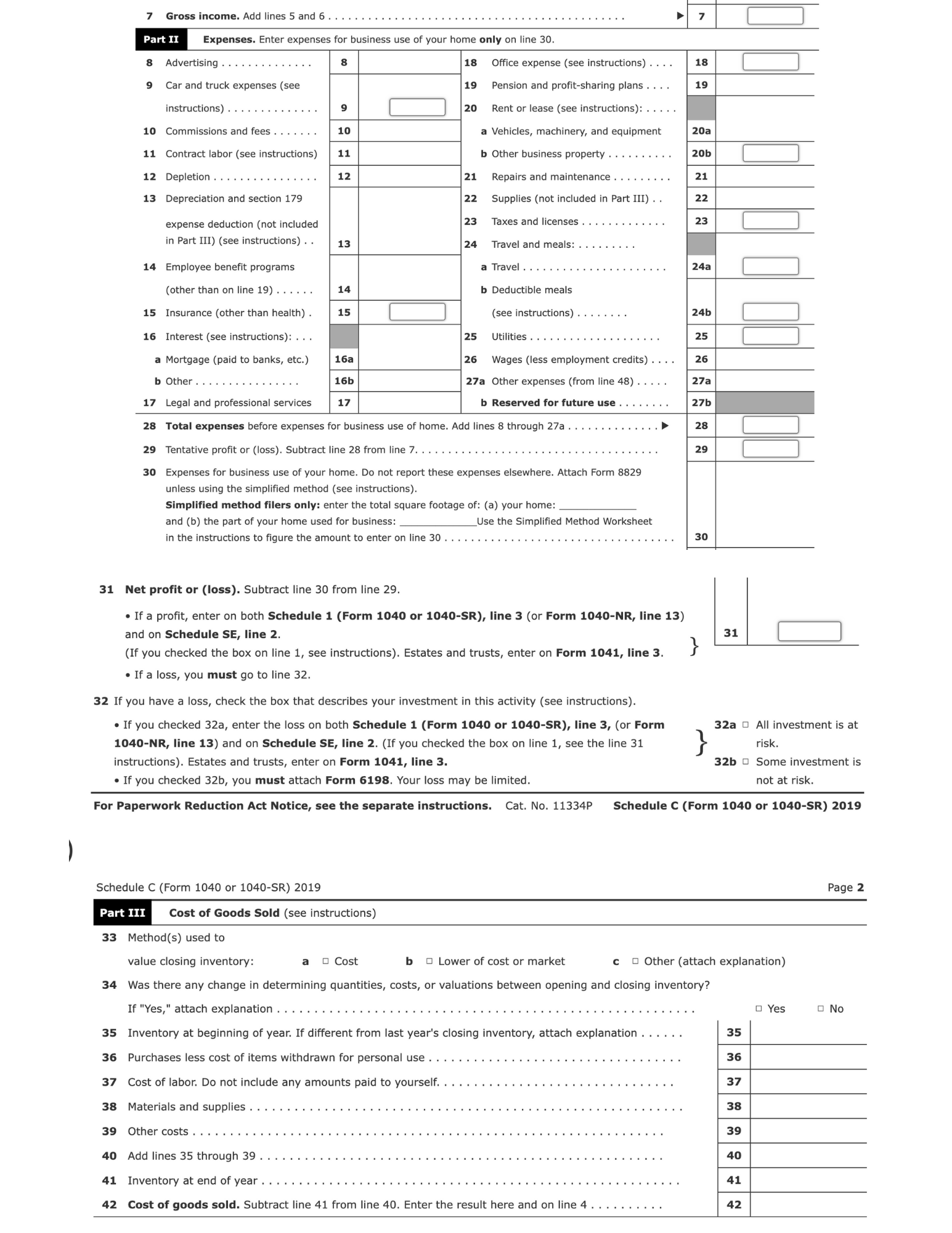 instructor. She uses the cash method of accounting and her Social Security