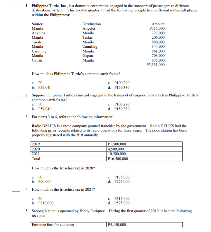 Hello please help me to answer this please thank you 1. Philippine
