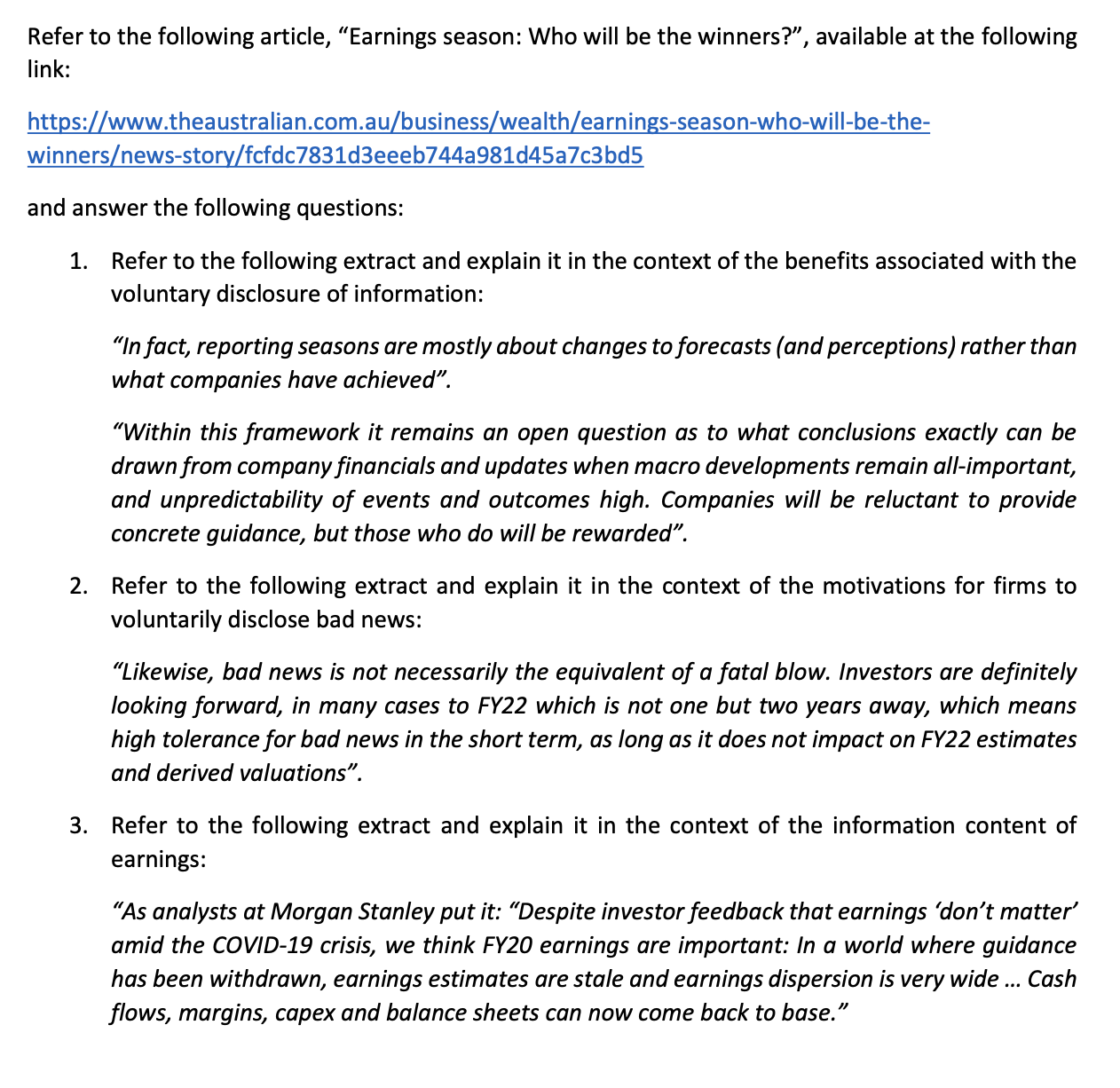 Hi, this is CASE STUDY can you please answer it in proper