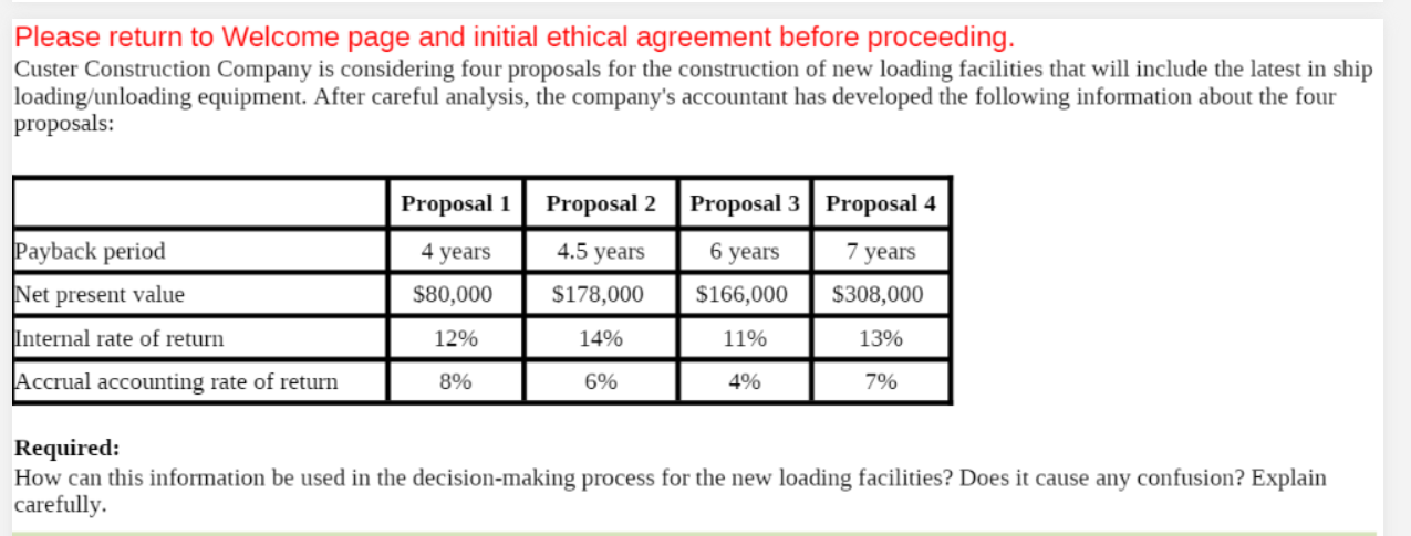 help me solving this question step by stepAlexander Inc. is considering four