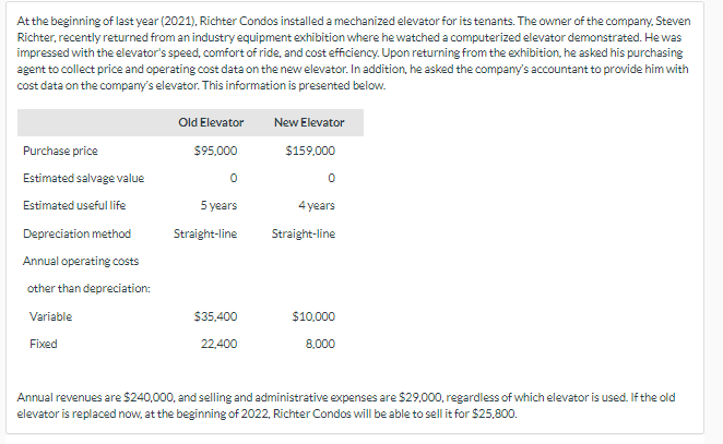 Need help completing section C At the beginning of last year (2021).