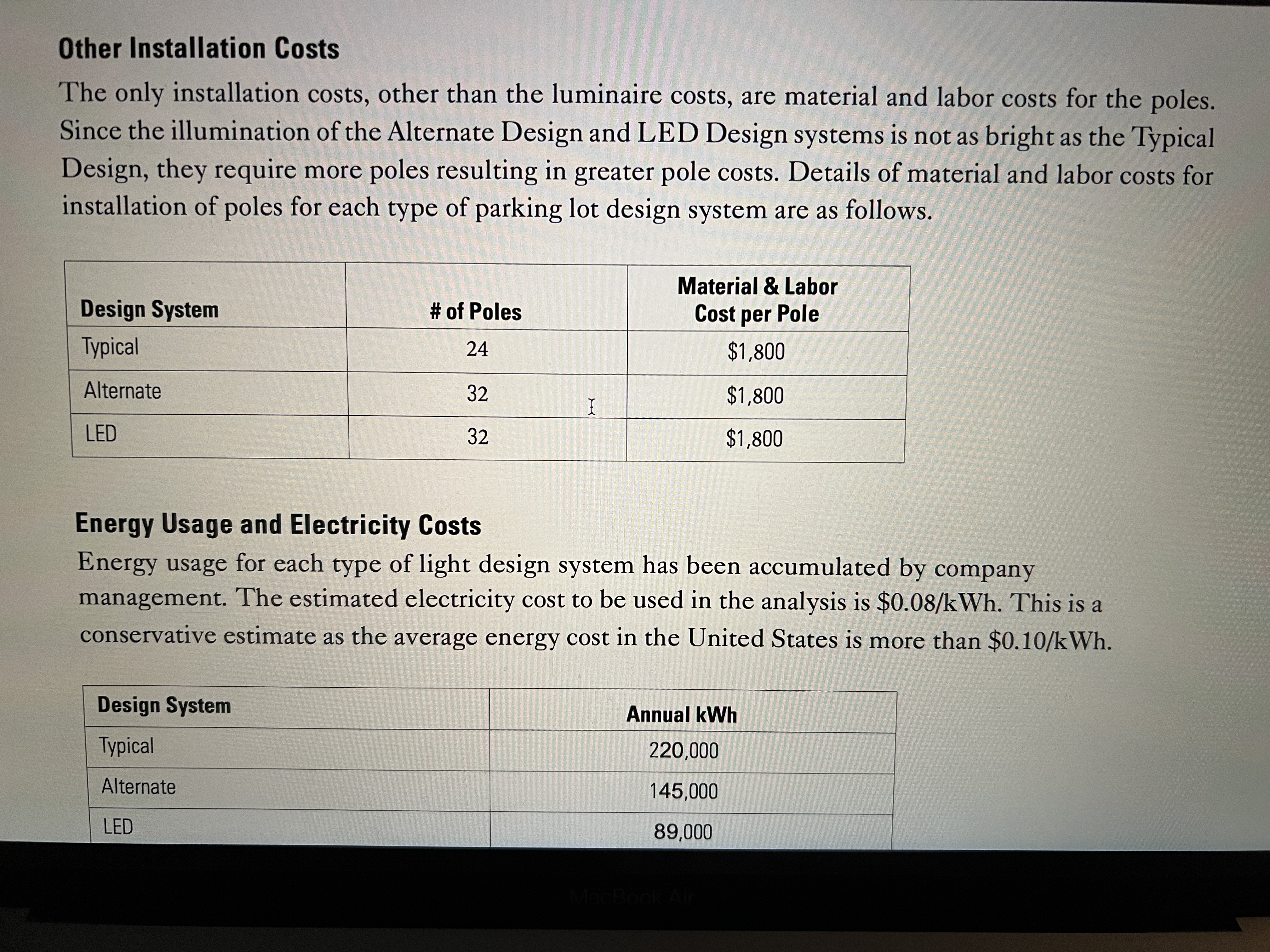 the numbers. System ITypical Design i The Typical Design is the system