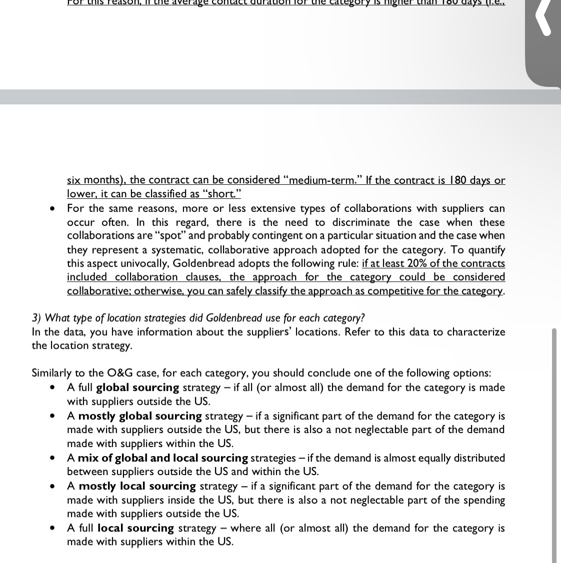  Assignment #3- Goldenbread (part 3) Characteristics of Dry Raw Materials From