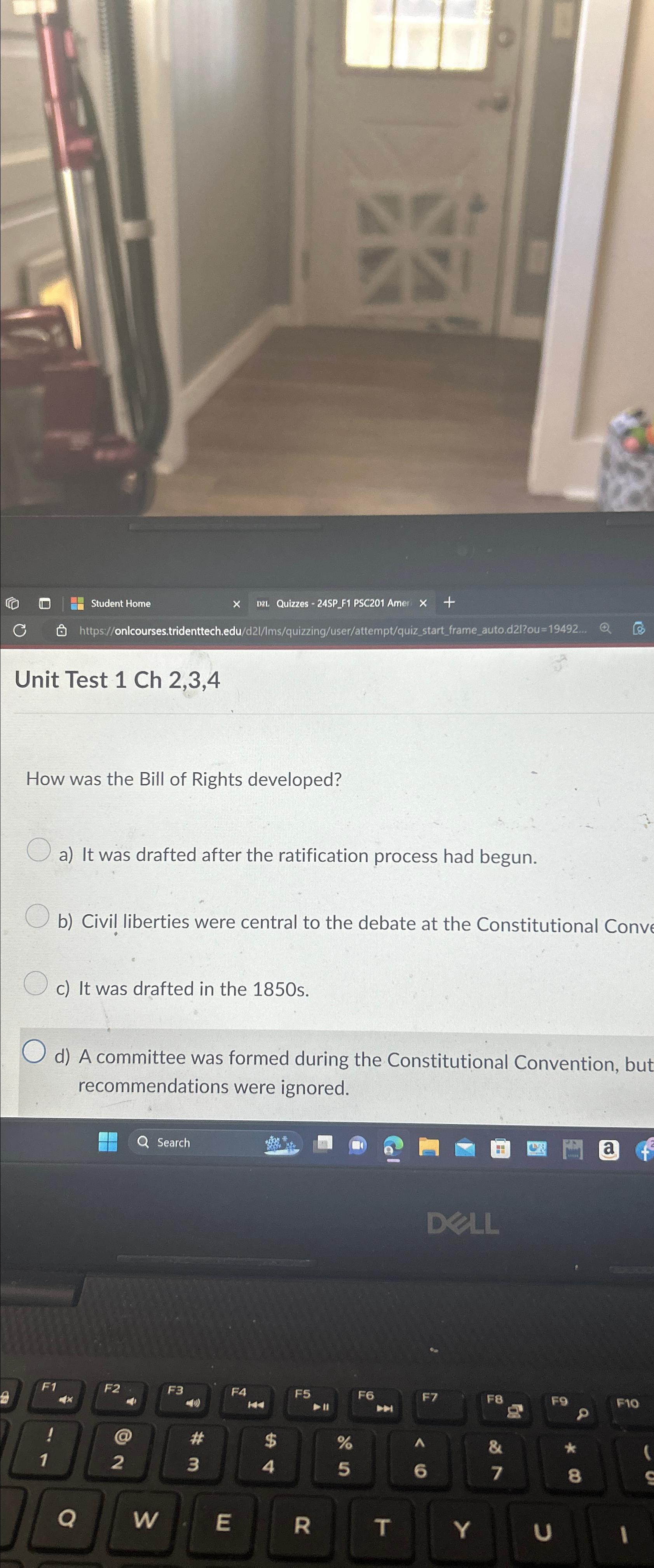  Unit Test 1 Ch 2,3,4 How was the Bill of Rights