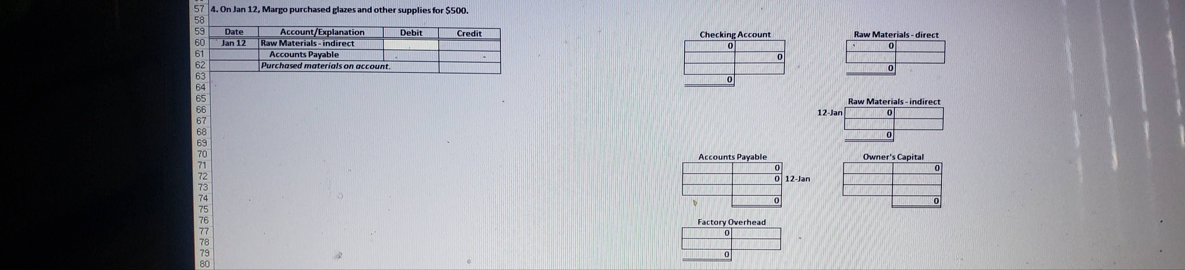 1, Margo Hemway started her business by filing the proper forms with