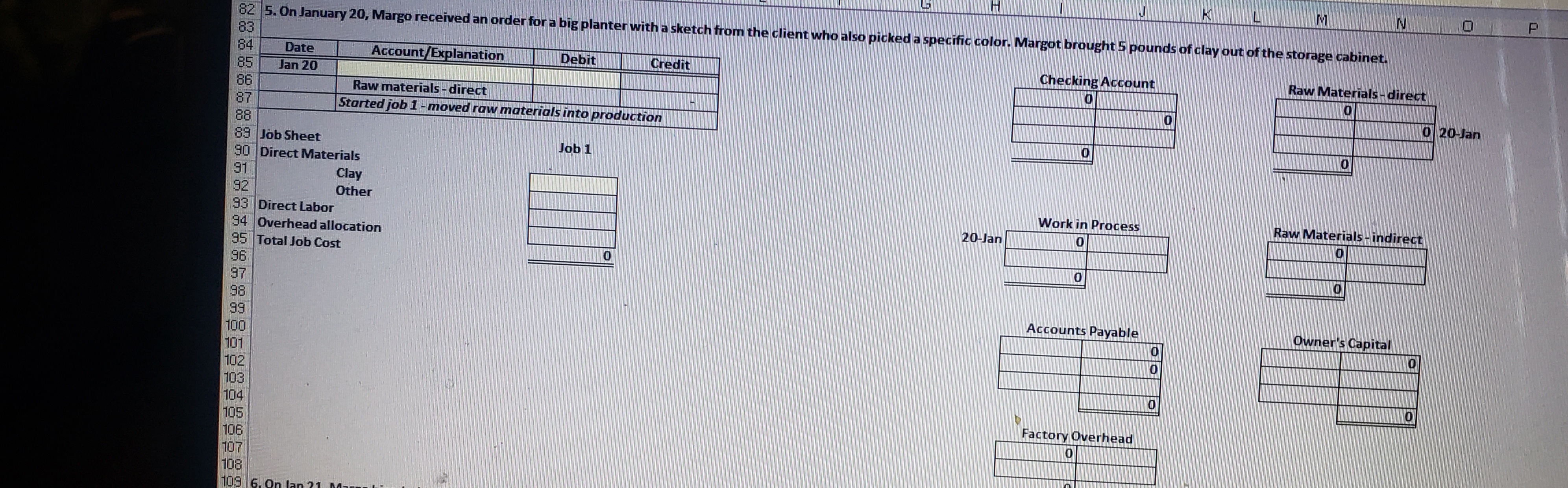 the state and then opening a checking account in the name of