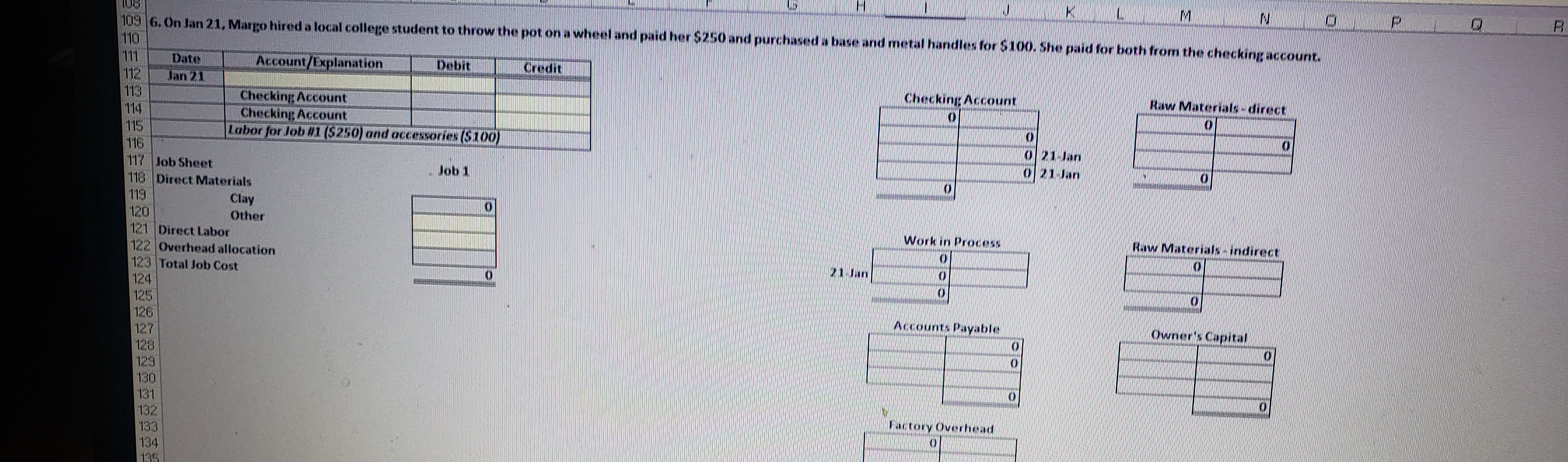 her new business, BigPots, transferring $50,000 from her personal savings account into