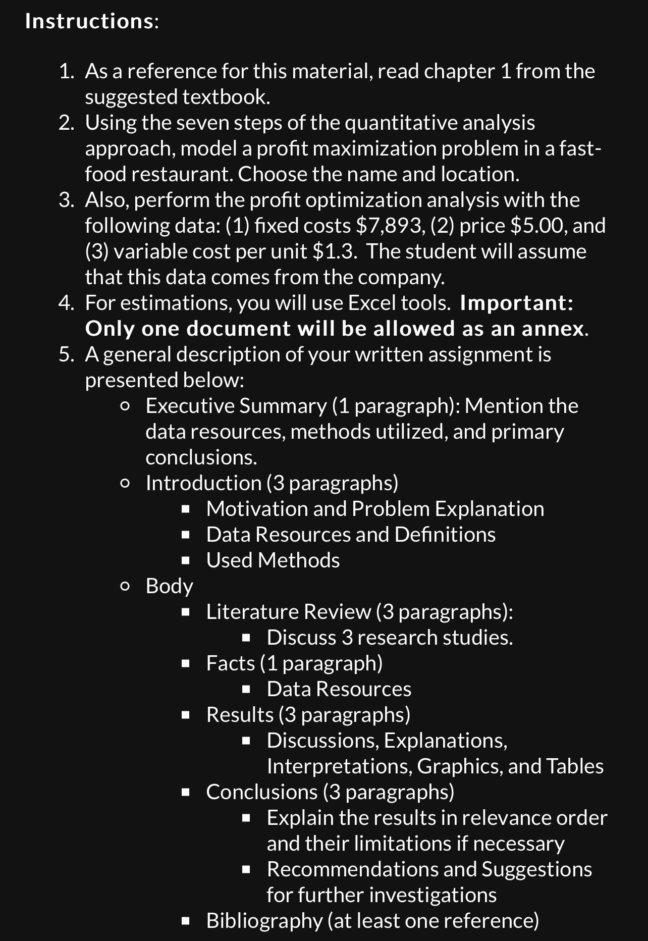  Instructions: As a reference for this material, read chapter 1 from