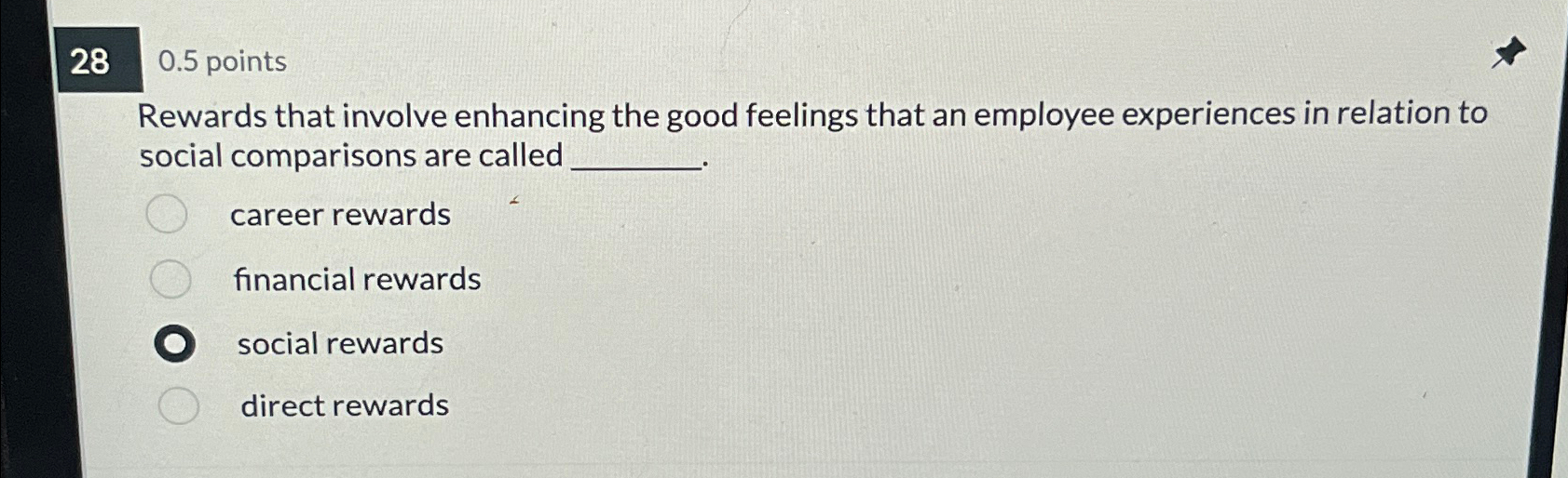  280.5 points Rewards that involve enhancing the good feelings that an