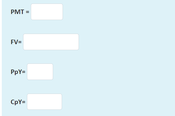 the previous calculation on the Finance Solver to work out your answer.