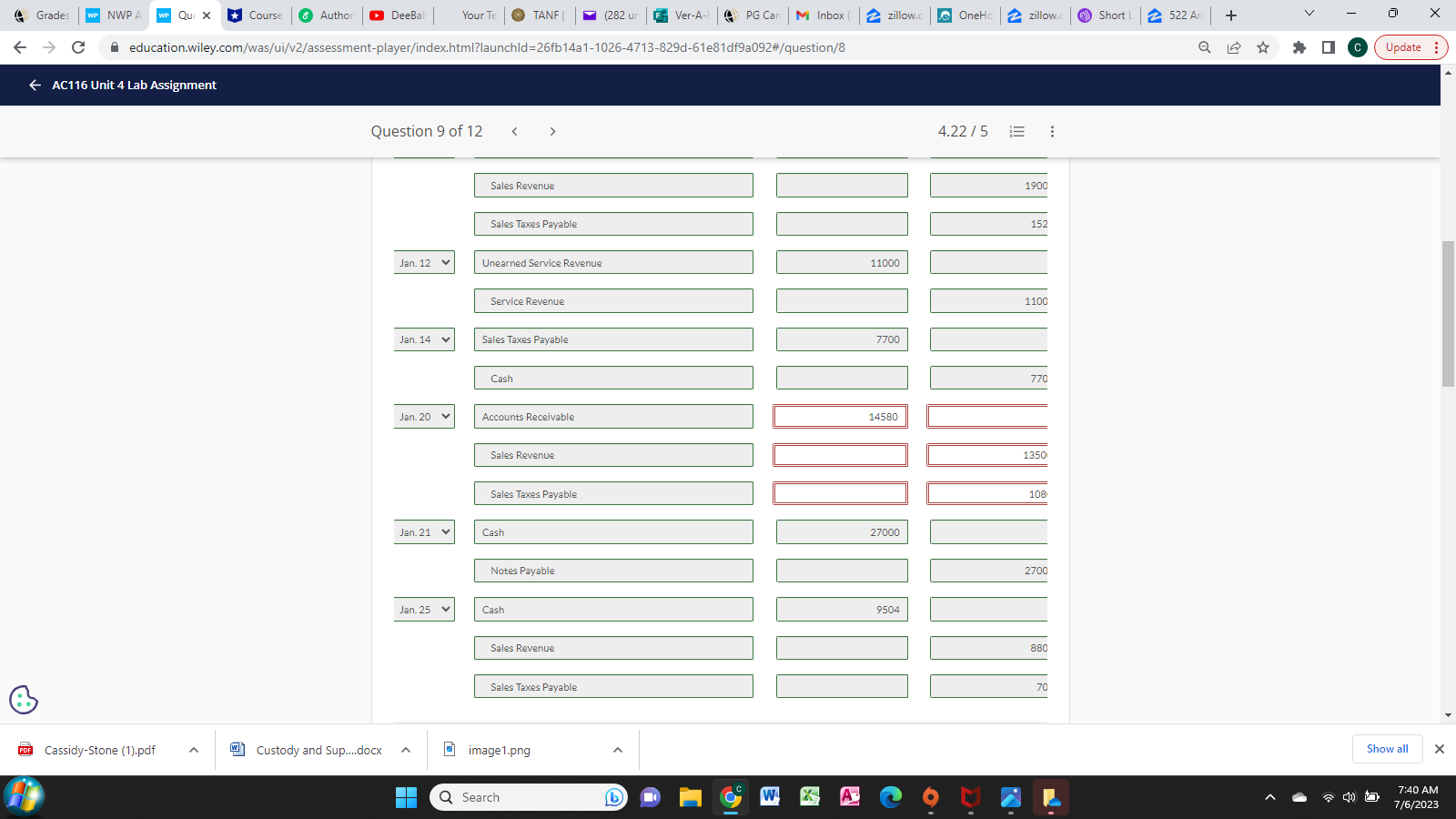 Update : C A education.wiley.com/was/ui/v2/assessment-player/index.html?launchld=26fb14a1-1026-4713-829d-61e81df9a092#/question/8 Update : C A education.wiley.com/was/ui/v2/assessment-player/index.html?launchld=26fb14a1-1026-4713-829d-61e81df9092#/question/8 Update :